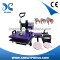 8 in 1 multifunktionale Hitze Presse Druckmaschine Swing heiße Pressung Transfer Maschine Sublimation Übertragung